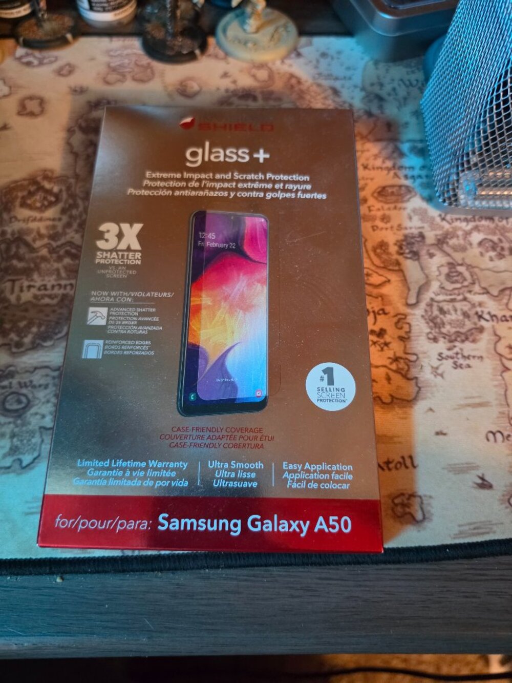 Invisible Shield Tempered Glass Screen Protector for Samsung Galaxy A50